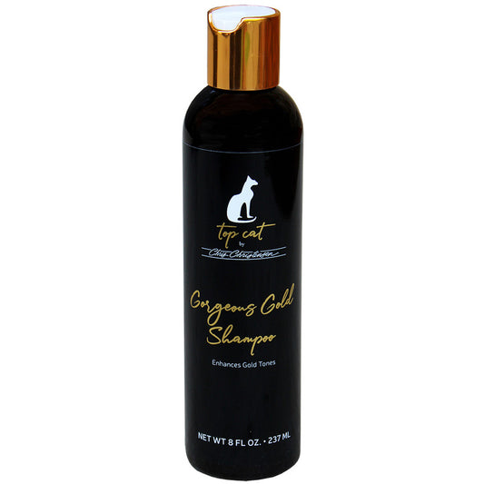 Chris Christensen Top Cat Gorgeous Gold Shampoo 8 oz