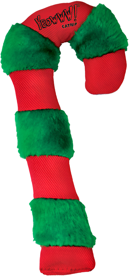 Yeowww!-Tide Candy Cane Catnip Toy