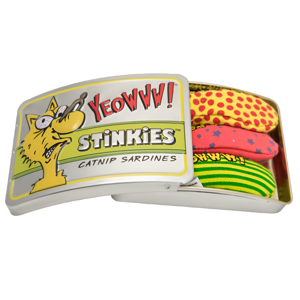 Yeowww! Stinkies Sardines Catnip Toy