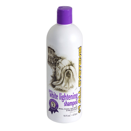 #1 All Systems Pure White Lightening Shampoo 16 oz