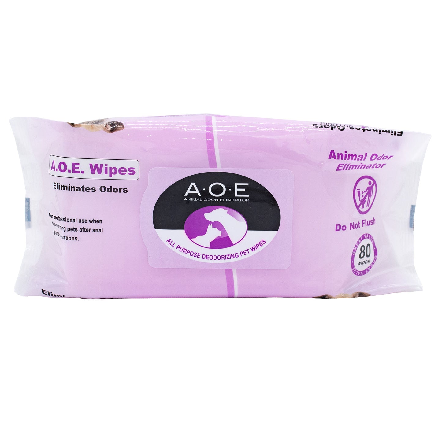 Odorcide AOE All Purpose Wipes 80 Count