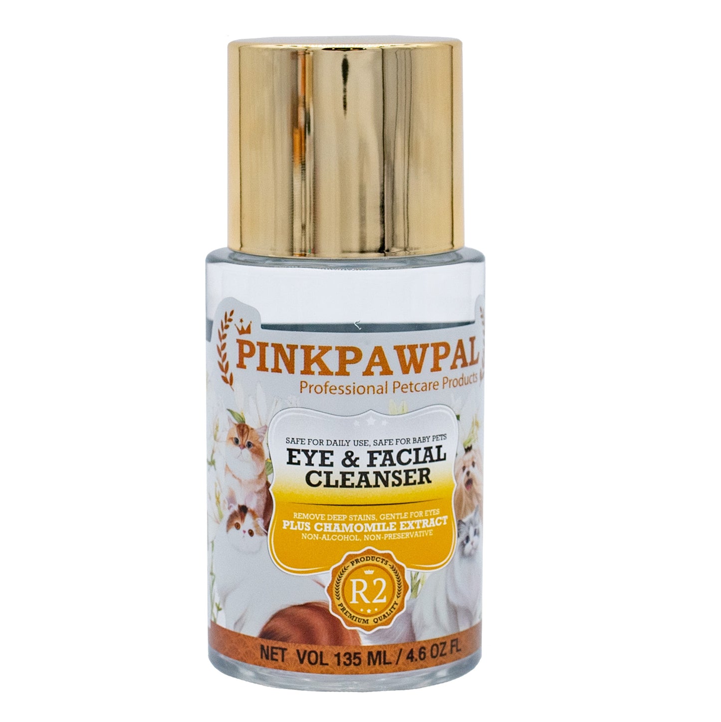 PinkPawPal Eye and Facial Cleanser