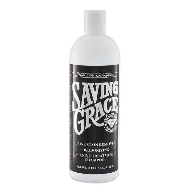 Chris Christensen Saving Grace Urine Stain Removing Shampoo 16 oz