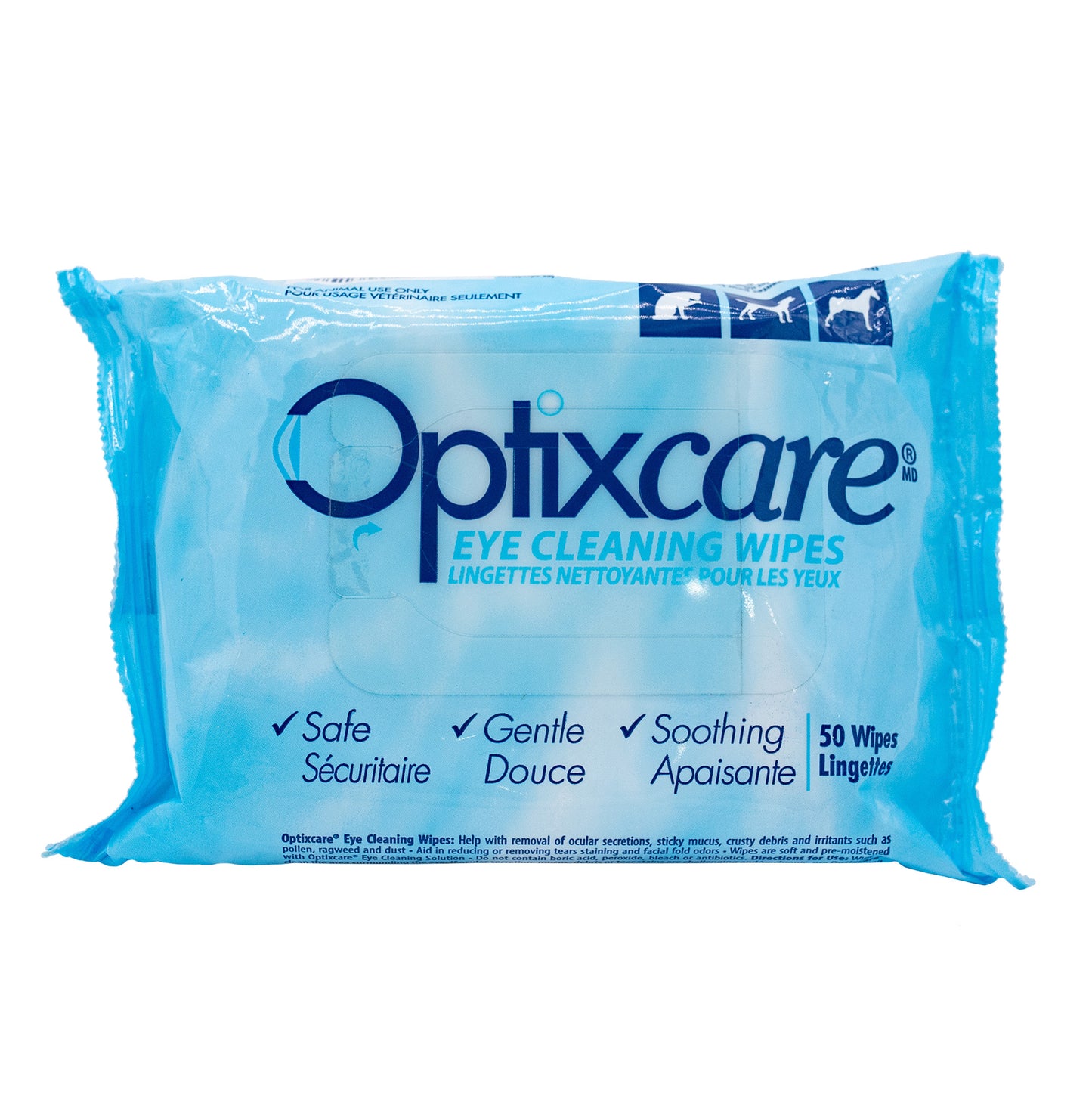 Optixcare Eye Wipes 50 Count